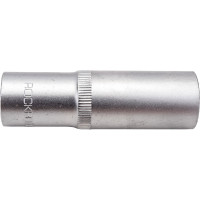 Головка торцевая 6-гранная 17 мм, 1/2", глубокая L=75 мм ROCKFORCE RF-5457717(11566)