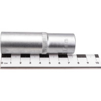 Головка торцевая 6-гранная 17 мм, 1/2", глубокая L=75 мм ROCKFORCE RF-5457717(11566)