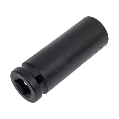 Головка торцевая 6-гранная ударная 19 мм, 1/2", удлиненная L=80 мм ROCKFORCE RF-4458519(424)
