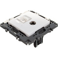 Комбинированная розетка ЭРА 12-3110-01 RJ45 TV, IP20, 12, белый Б0027441