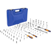 Набор инструмента 1/2 Dr и 1/4 Dr 108 предметов HELFER HF000012