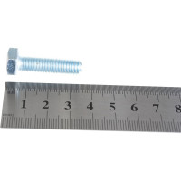 Болт Стройметиз М8х30 DIN 933, класс прочности 8.8, цинк уп. 30 шт. 3021634