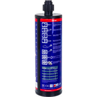 HIMTEX Хим анкер VESF PROFI 200 410 мл Для любого бетона, кирпича всесезонный + 1 насадка HIM200400