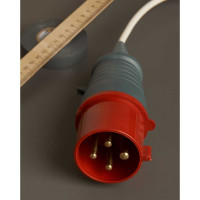 Электрическая кабельная вилка IEK 32А 3P+E 380В IP44 024 ИЭК PSR02-032-4