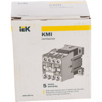Контактор IEK КМИ-10910 9А 230В ИЭК KKM11-009-230-10