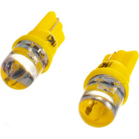 Светодиодная лампа KRAFT T10 W5W W2.1x9.5d 12v Yellow KT 700085