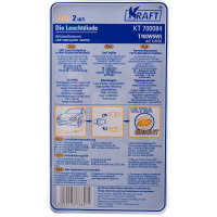 Светодиодная лампа KRAFT T10 W5W W2.1x9.5d 12v White KT 700084