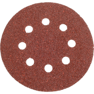 Круг из абразивной бумаги перфорированный 125 мм №40 5 шт. STAYER 3580-125-040