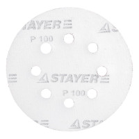 Круг шлифовальный (125 мм; Р100; 5 шт.) STAYER 35452-125-100