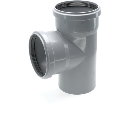 Канализационный тройник Ostendorf 87 градусов, 125х125 116400