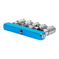 Разветвитель пневматический (1/4"F; 5 выходов рапид EURO) WIEDERKRAFT WDK-85MX