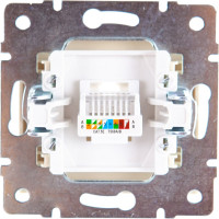 Компьютерная розетка LEZARD RAIN крем 703-0388-139
