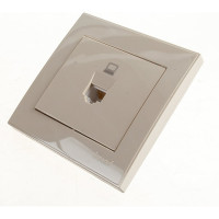 Компьютерная розетка LEZARD RAIN крем 703-0303-139