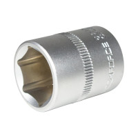 Головка торцевая 6-гранная (17 мм; L=30 мм; 3/8DR) ROCKFORCE RF-53517(8663)