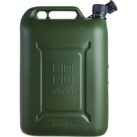 Канистра усиленная пластик ВП, с заливным устройством 25 л для ГСМ АвтоDело 42925 15487