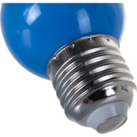 Декоративная светодиодная лампа Volpe LED-G45-1W/BLUE/E27/FR/С UL-00005647