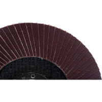 Круг лепестковый торцевой (125х22.2 мм; Р240) Vertextools 12600-240