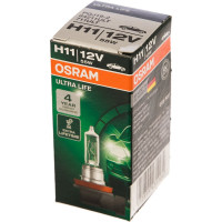 Автолампа OSRAM H11 55 PGJ19-2 ULTRA LIFE 12V, 1, 10 64211ULT
