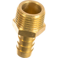 Штуцер пневматический наруж. резьба 1/2- елочка 12мм Эврика ER-MH08/08 935766