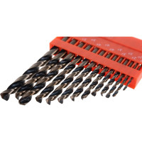 Набор сверл по металлу Р6М5К5 1.5-6.5 мм, 13 шт. пласт/ф Professional АвтоDело 40813 14575