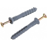 Дюбель-гвоздь с бортиком Метизный двор 6x40, 150 шт. 4690441034472