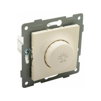 Диммер GUSI ELECTRIC Ugra 500 W, СУ, бежевый С11Д6-003