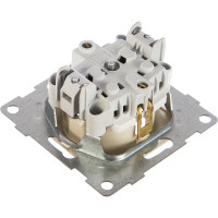 Розетка GUSI ELECTRIC Ugra МЕХ 1-ой с/з с з/ш, СУ, 16А, 250В, бежевый С11Р4-003