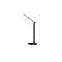 Настольный светильник Ultraflash UF-716 C02 черный 13788