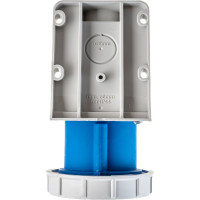 Настенная розетка PCE 32А 230V 1P+N+E IP67 1232-6