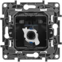 Розетка Legrand компьютерная RJ45 категория 6 UTP Legrand Etika антрацит 672653