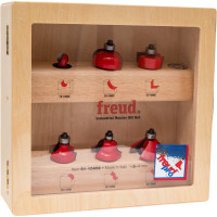 Набор фрез (6 шт; хвостовик 8 мм) FREUD PRO 91-10408