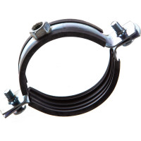 Хомут с гайкой Саморезик оцинк. 59-66 DXOM-60/64-2-10