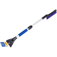 Зимняя щетка со скребком с телескопической ручкой 60-88 см KRAFT KT 830066