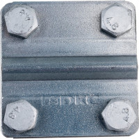 Крестовой соединитель с разделительной пластиной DKC 57x57 мм NG3102