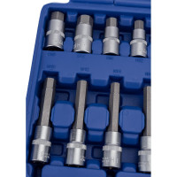 Набор головок со вставками HEX 5-19 мм, L55-200 мм, 30 предметов AV Steel AV-921065