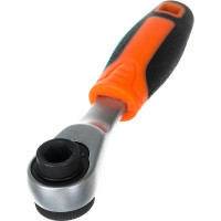 Трещотка-мини под биты AV Steel 1/4" 72-зубца 85мм AV-508605