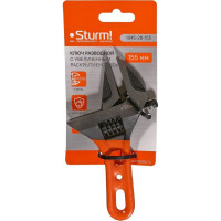 Разводной ключ c короткой ручкой Sturm 155мм 1045-28-155