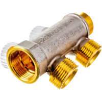 Распределительный коллектор STOUT 3/4, 2 отвода 3/4ЕК SMB 6851 343402 RG008S37R54H0Q