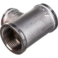 Переходной никелированный тройник STOUT ВВ 3/4X1/2X3/4 SFT-0022-341234 RG008Q0QTEIEBL