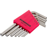 Набор из 7 хромированных ключей BONDHUS S 1.5-6mm 16292