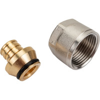 Компрессионный фитинг для труб PEX STOUT 20х2,8х3/4 SFC-0020-002028 RG008P29KAAOR2