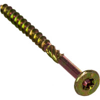 Саморез по дереву HIMTEX проф. желт. потай Torx 25 5x70 200 шт. 05070Fh