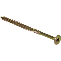 Саморез по дереву HIMTEX проф. желт. потай Torx 25 5x80 200 шт. 05080Fh