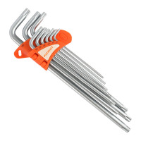 Набор ключей PATRIOT SKТ-9EL, TORX, экстра длинные, T10-T50, CRV, 9 шт 350002005