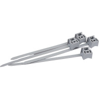 Хомутный держатель со стяжкой Экопласт CFF1 D16-32 мм, 10 шт 41832-10