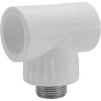 Комбинированный тройник РОСТерм ПП D20х1/2 х20 НР teecombPPR20-1/2out