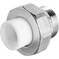 Комбинированная муфта РОСТерм РАЗ.ПП D20х1 НР coupcombsplPPR20-1out