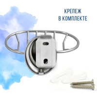Решетчатая мыльница Solinne 15031, хром 2541.111
