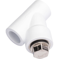 Фильтр Политэк соединение муфта-муфта ПП d=20 9100302012