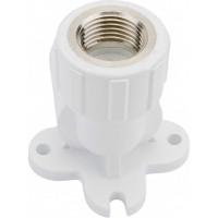 Угольник с внутренней резьбой Политэк с креплением ПП 25х1/2 9400082512